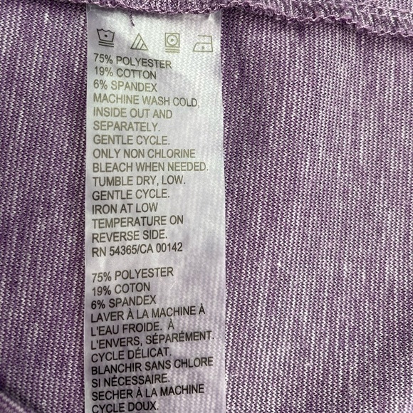 Allison Daley Purple Two Piece Jacket and Pants Size Large - Picture 4 of 14